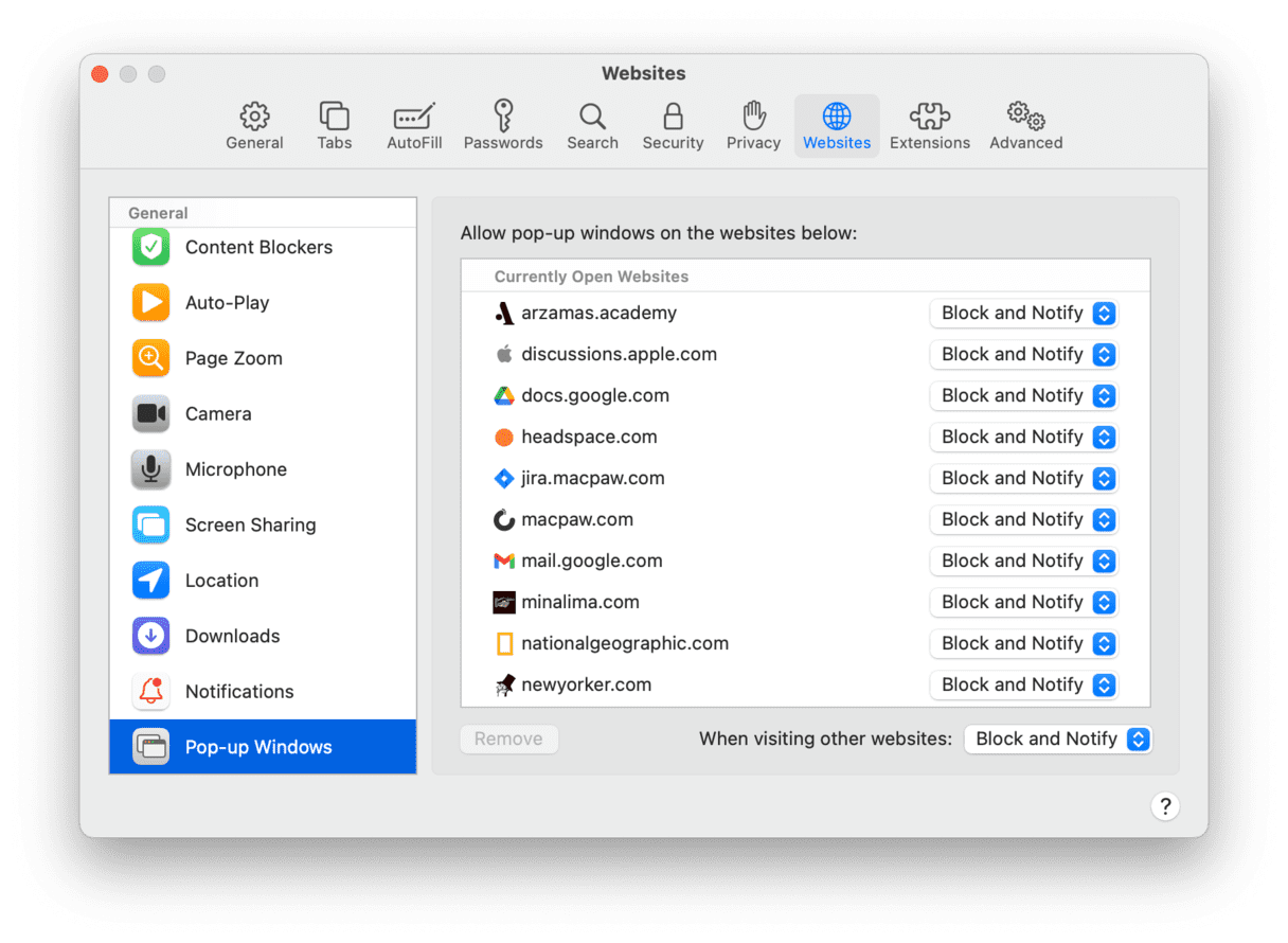 How To Enable Pop Ups On Macbook Pro / How To Turn Off Safari S Pop Up